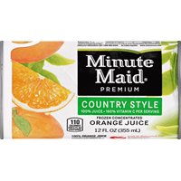 minute maid frozen orange juice concentrate
