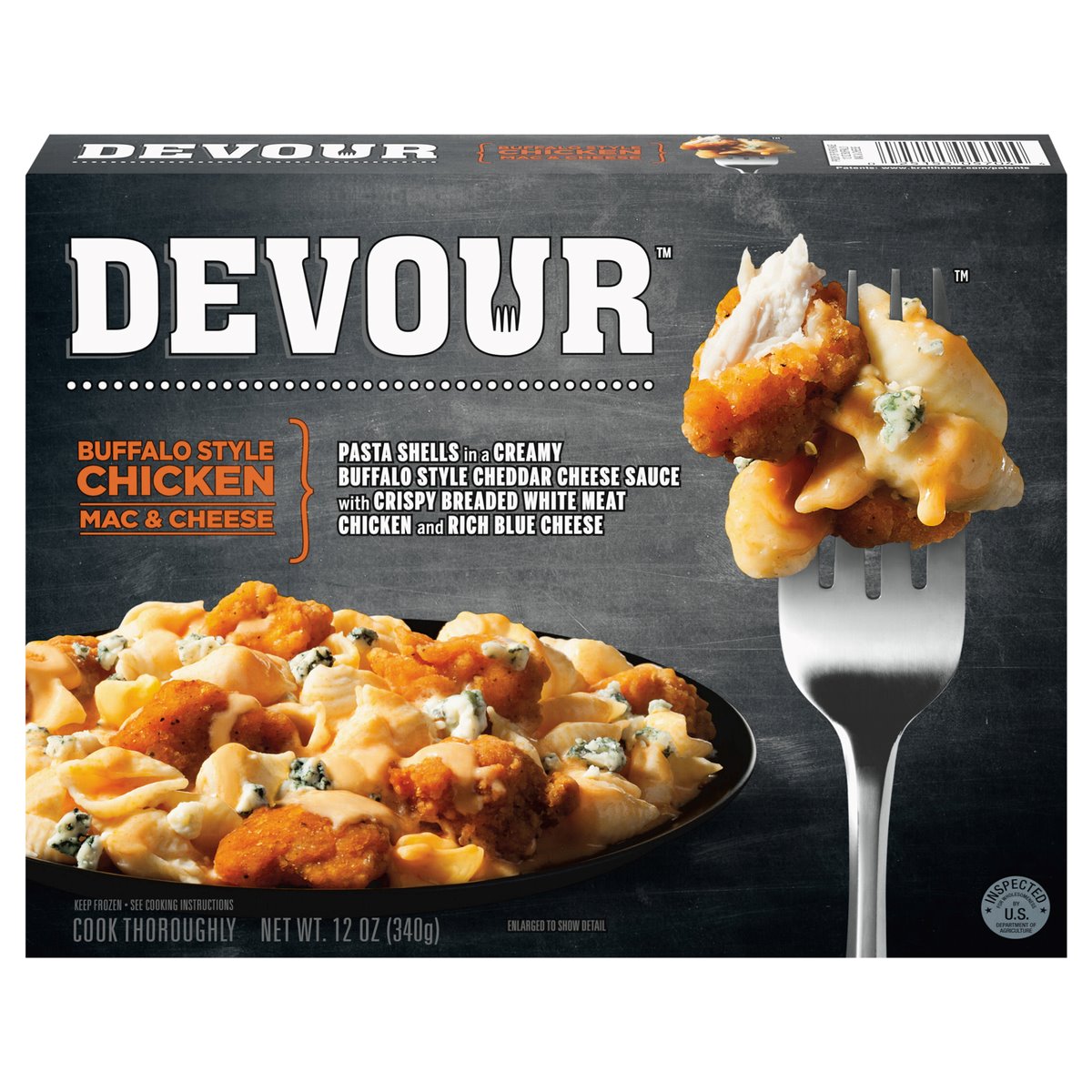 devour buffalo mac and cheese