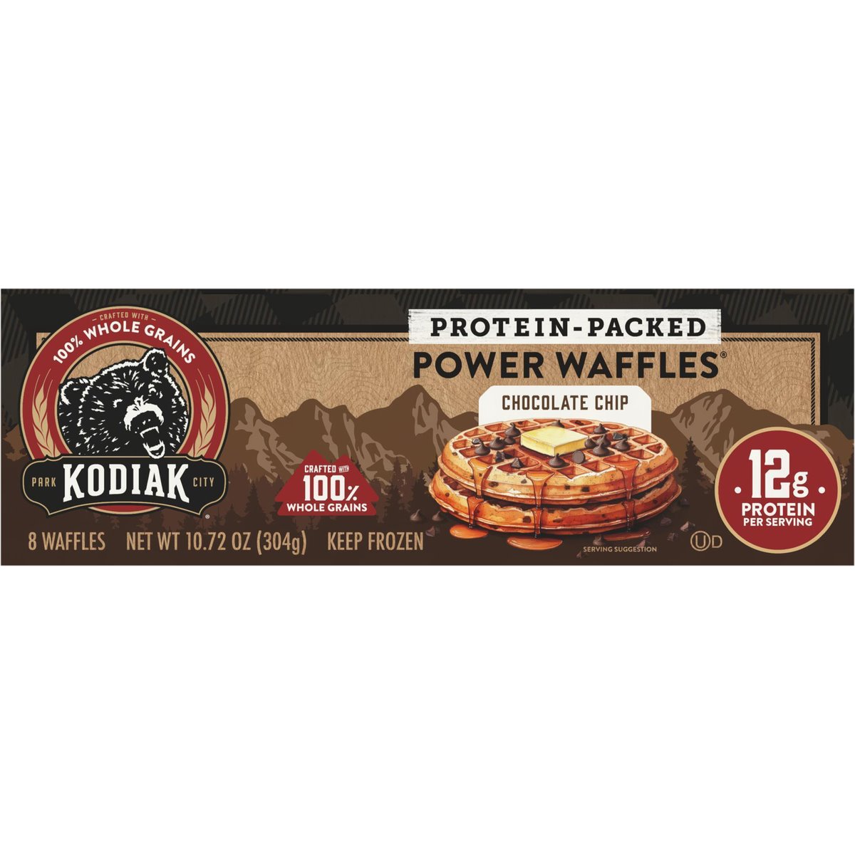Order Acme - Kodiak Protein-Packed Chocolate Chip Power Waffles