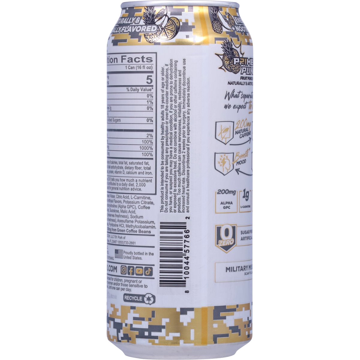 Order Acme - Redcon1 Zero Sugar High Performance Primetime Punch