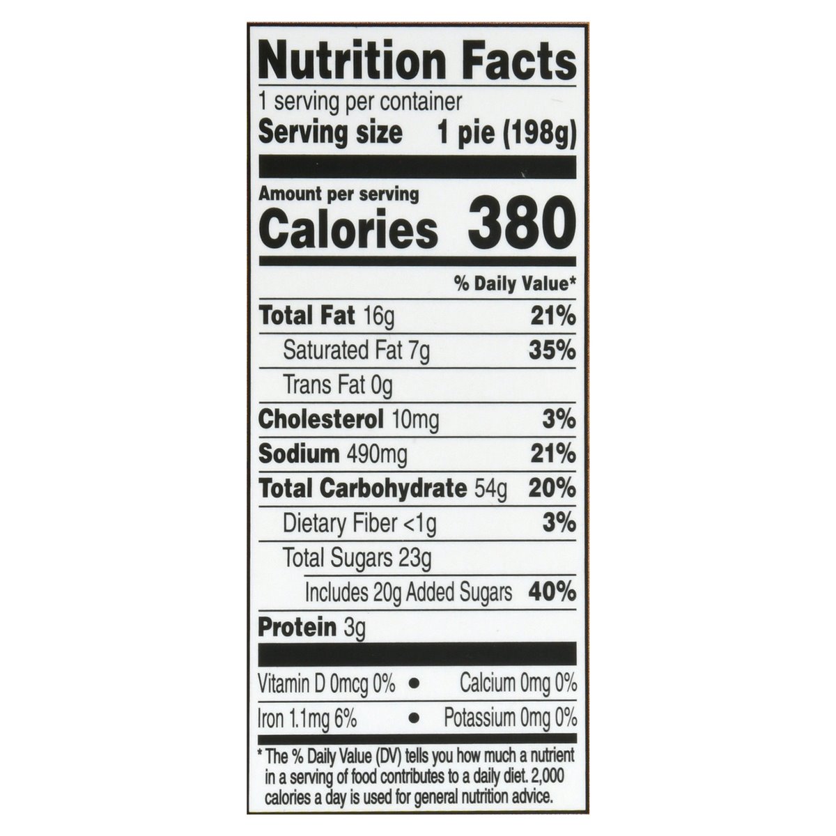 Order Acme - Banquet Pie, Apple Nestle Hot Chocolate Nutrition Facts